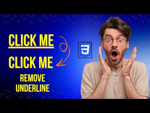 How to Remove Underline from Hyperlink in CSS