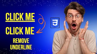 How to Remove Underline from Hyperlink in CSS