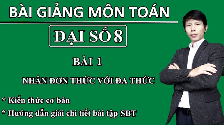 Sách bài tập toán 8 ôn tập chương 1 năm 2024