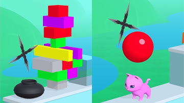 Dont Slice The Cats - Very Satisfying And Relaxing ASMR Slicing Game