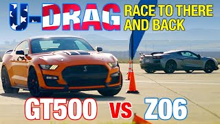 UDRAG: 2023 Corvette Z06 vs. 2020 Shelby GT500