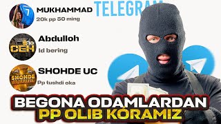 Telegramda Begona Odamlardan Pp Olib Koramiz Natijasi Shok