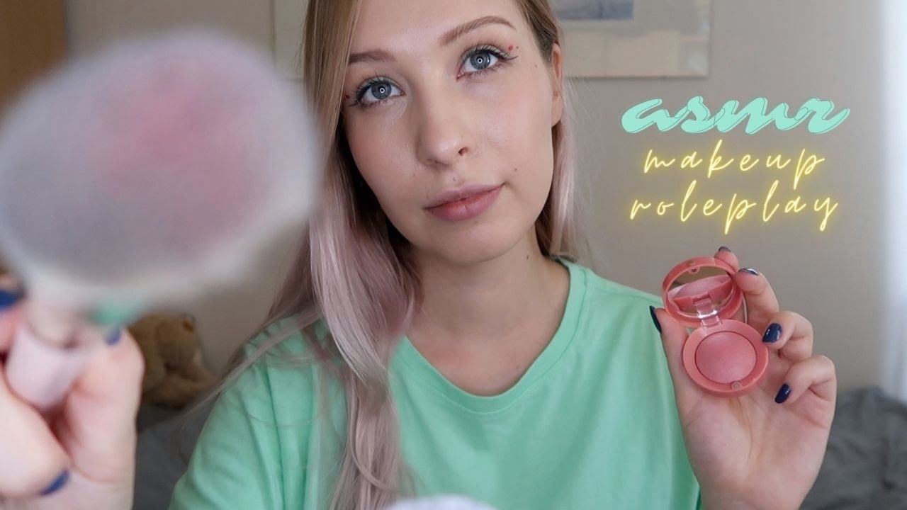 [ASMR] robię Ci wakacyjny makijaż (makeup roleplay)