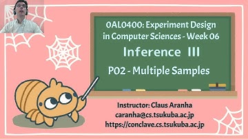 Experiment Design in CS W06, P02 - Multiple Comparisons