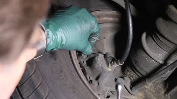 Easy and Clean Way to Flush Brake Fluid Without Removing Wheels and Tires