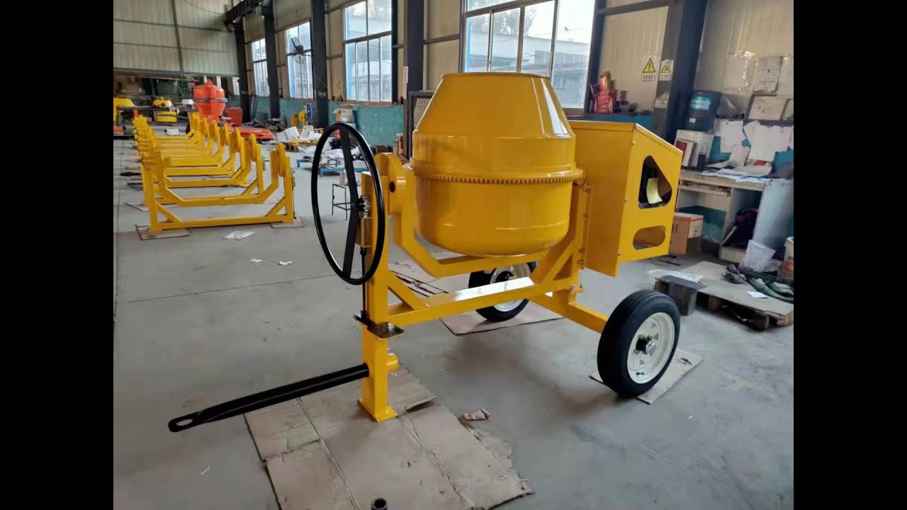 Heavy Duty Petrol/Diesel Engine Tilting Drum Concrete Mixer (400L)
