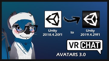VRChat Avatars Unity 2019 porting