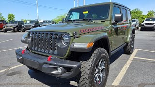 SOLD --- Is this the ONE? Sarge Green '21 Wrangler Unlimited Rubivon w/ Nav (Video for Jon & Beth)