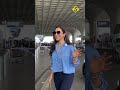 SOPHIE CHOUDRY & VEDANG RAINA FLYING FROM MUMBAI SPOTTED AT AIRPORT #sophiechoudry