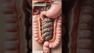 Illustration of Constipation Animation | Gut AI Art | 08 #facts #lifestylebloggebrainpower #science