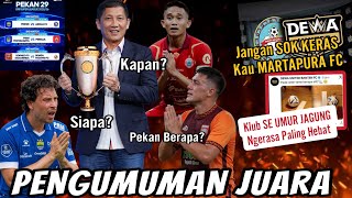 Pekan Berapa Penentuan Juara Bri Super League  Dewa United Sok Keras