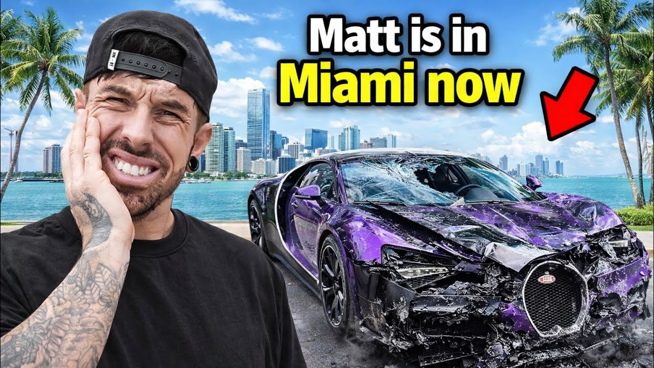 Мэтт Армстронг в Майами… И, возможно, к этому причастна компания Bugatti.