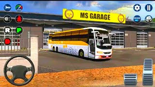 Real Bus Driving Simulator || Offroad Coach Bus Simulator || Android Gameplay screenshot 3