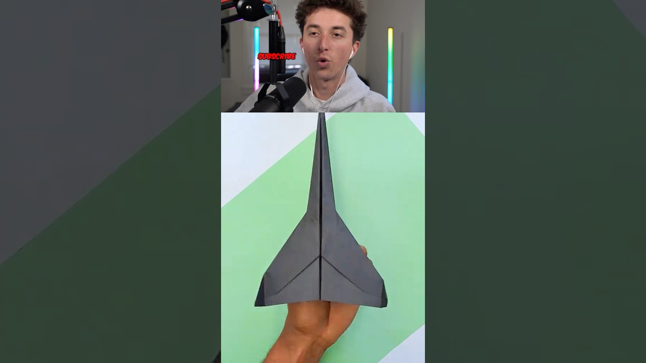 Making Fastest Paper Airplane Ever ✈️🤯