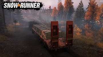 SnowRunner | Mission: Fallen Powerline / Walkthrough