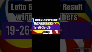 lotto 6/42 results by kabo Jun 6/22/2023 @kabo_Jun