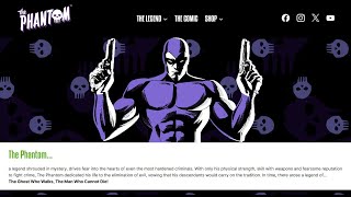A Review Of The New Thephantom Website By King Features Syndicate