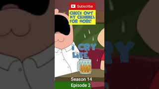 Family Guy Peter cries like Snoopy #Short