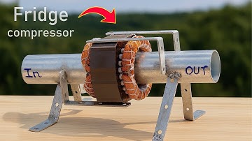 Weinig mensen weten dat een koelkastcompressor dit kan ☝️ Ultra-uitvinding van 60-jarige boer