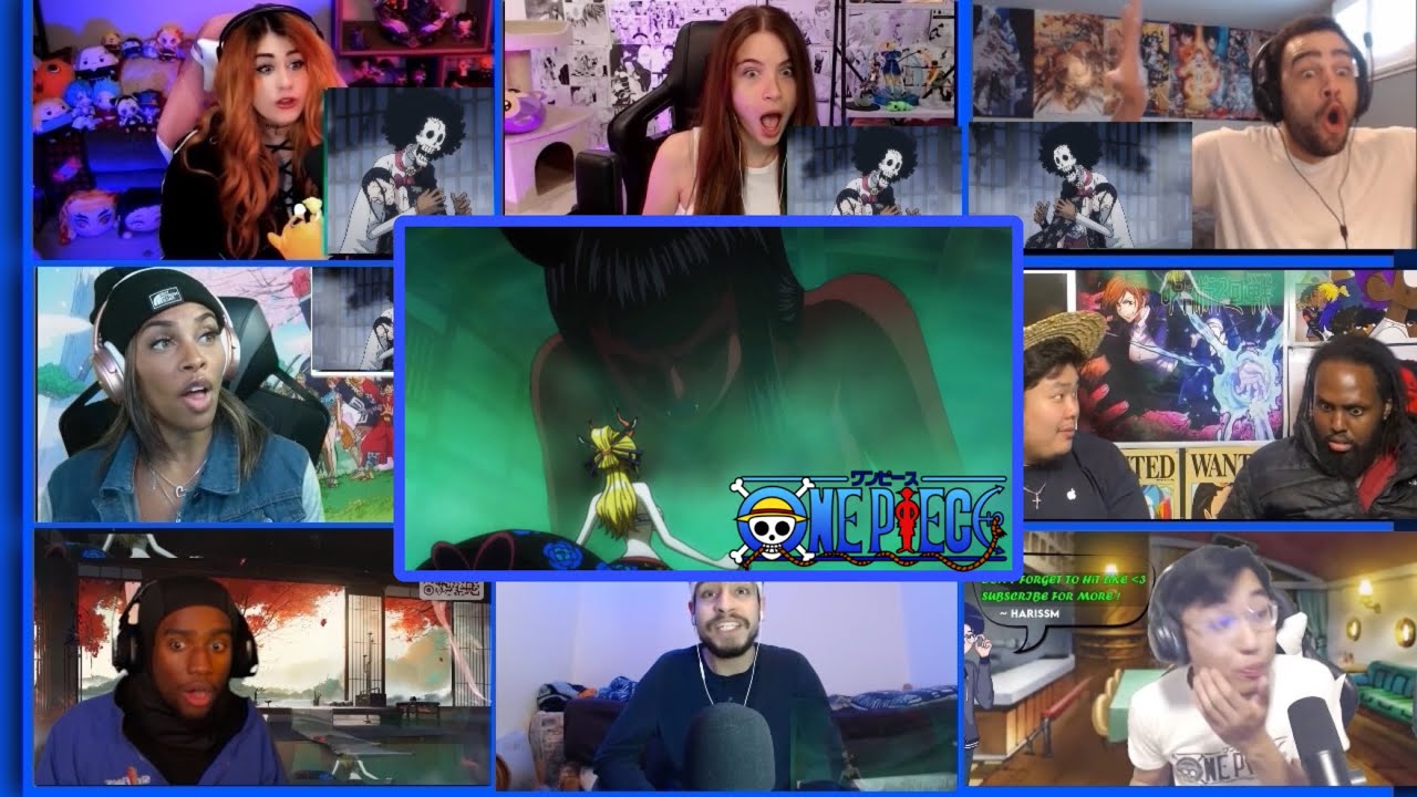 One Piece Episode 1044 Reaction Mashup