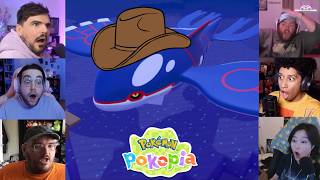 Youtubers React to Kyogre's Appearance in Pokopia Compilation