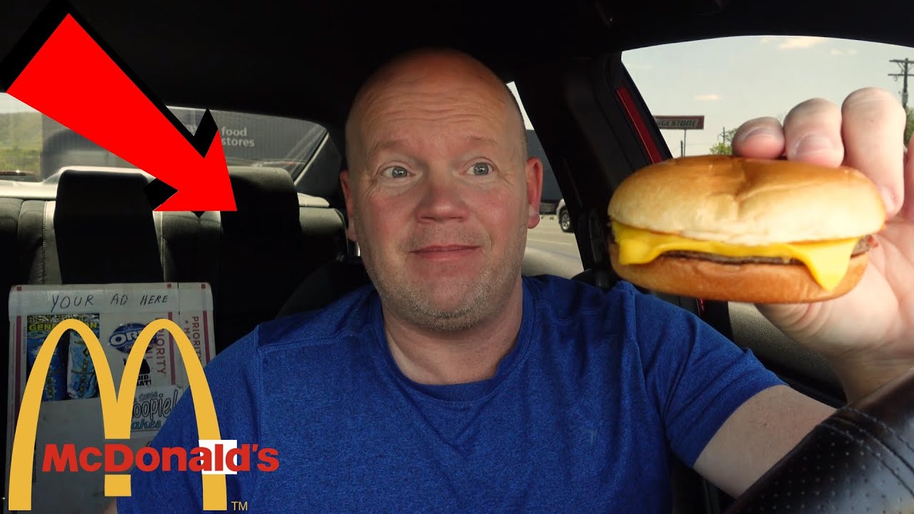 McDonald's Upgraded Cheeseburger (Reed Reviews) 