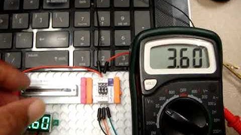 Arduino-LabVIEW powered analog voltmeter
