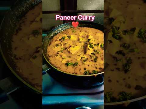 Paneer Curry| #paneer #paneercurry #sahipaneer @VegVillageFood @nonveglovers_ @MrBeast