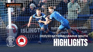 Chippenham Town vs Eastbourne Borough | National League South Highlights, Sat 19th Feb 2022