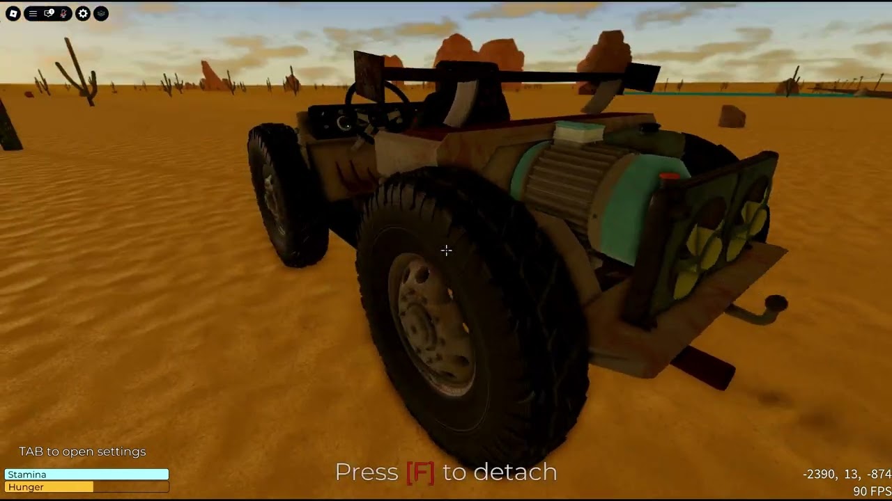 How to build a fast car in a Desert