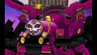Trains formers 4 cursed lady track arachnis vs Thomas spider robot rosimus prime Emily Rosie 2012
