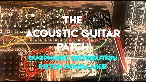 The Acoustic Guitar Patch | shkrjn