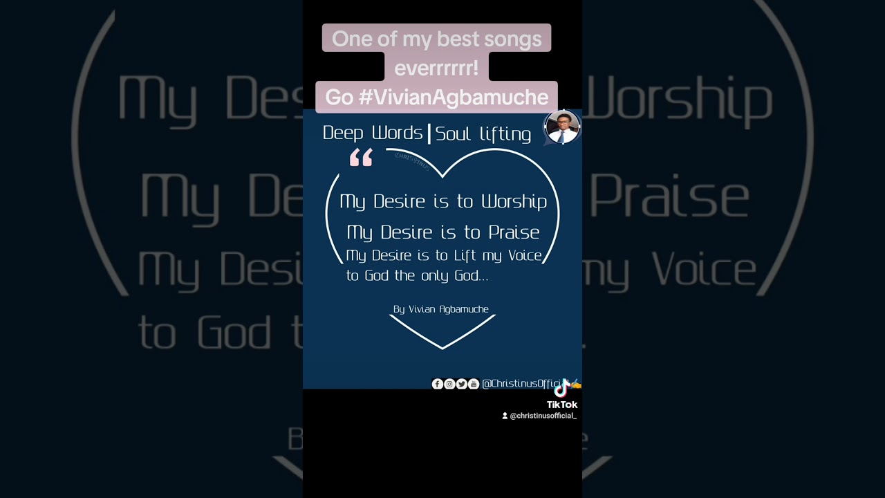 A timeless soul calming song. 