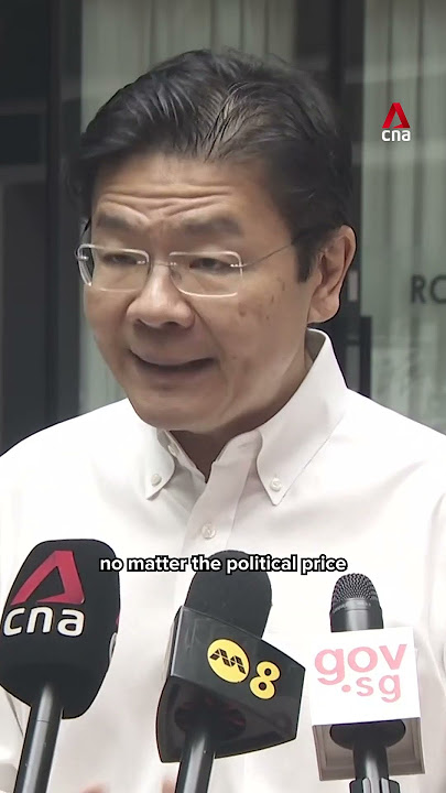 The PAP stance on corruption is non-negotiable, says DPM Wong