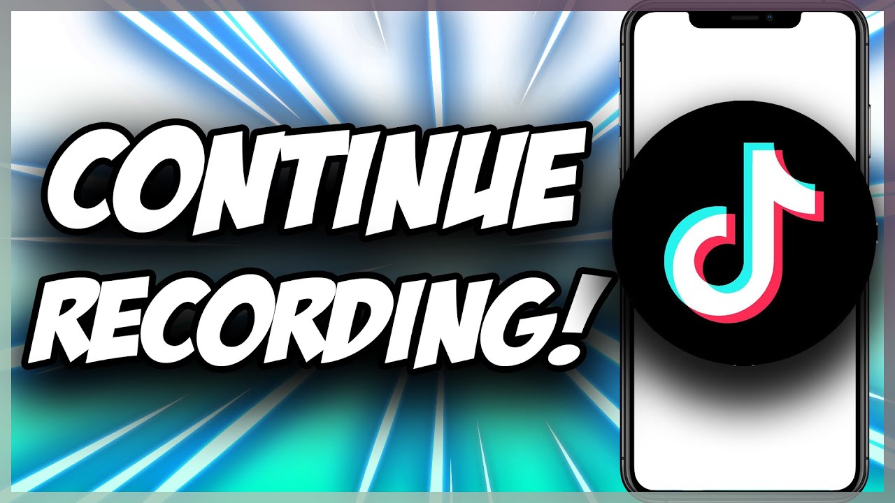 How To Continue Recording A Draft on TikTok Quick & Easy YouTube