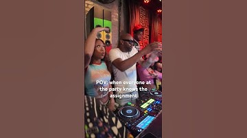 Thumbnail of POV: when everyone at the party knows the assignment
