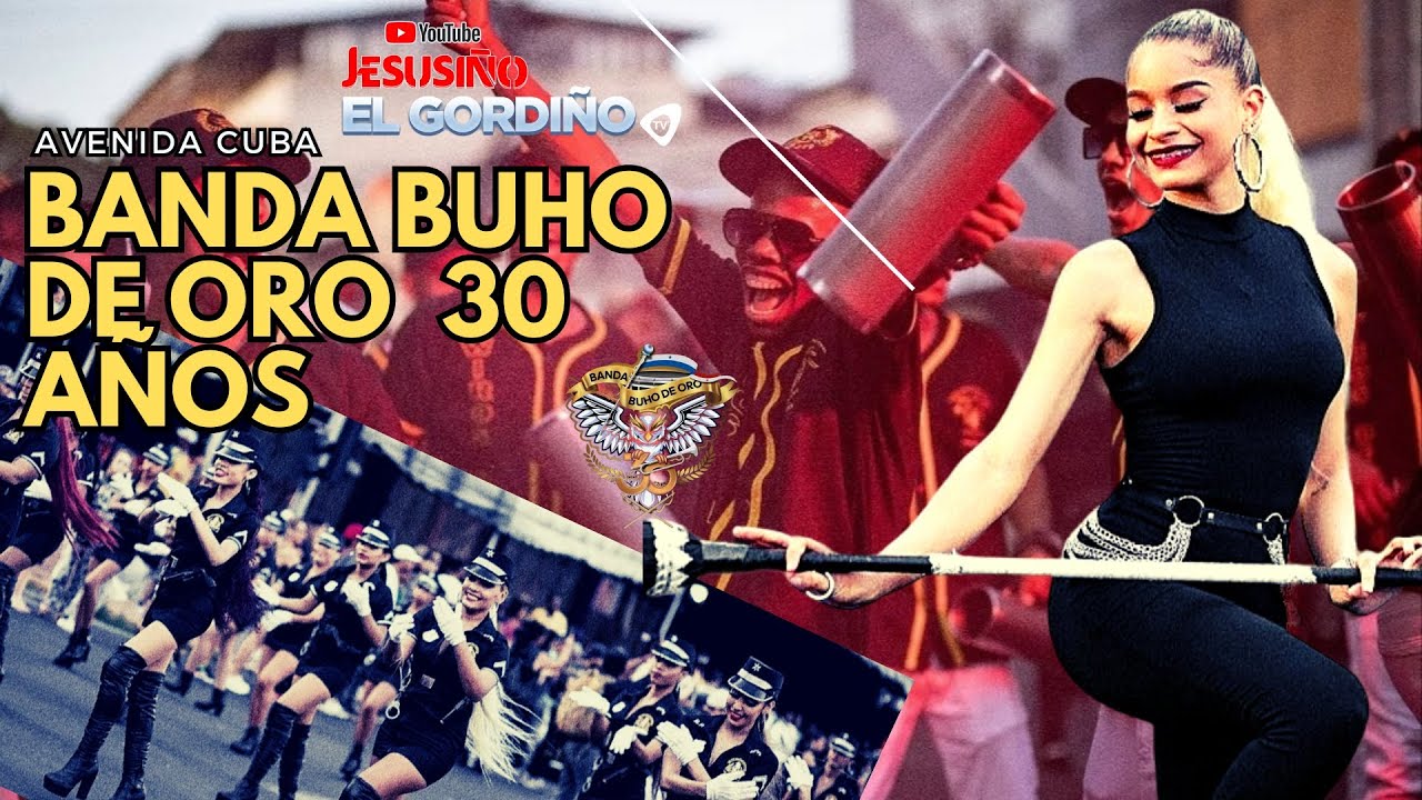 BANDA INTERNACIONAL BUHO DE  ORO 30 AÑOS 🪙🦉 avenida cuba #bandasindependientes 🥇