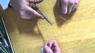 техника вязания узлов