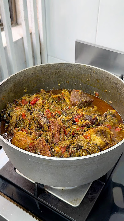 HOW TO COOK OFADA SAUCE #giveityourbestshort #recipe #ofadastew