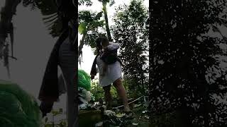 Bunda Willy..bunda Ajak Main Dikebun
