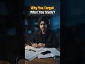 Why You Forget What You Study 😳 | Brain Science Explained #BrainScience#StudentMotivation#Shorts