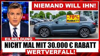 Niemand will diese 9 SUVs (nicht mal mit 30.000 € RABATT)