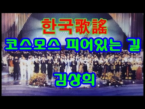 코스모스 피어있는 길 ( 김상희 ) 가요무대 100선 앨범