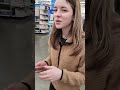 having fun at Walmart