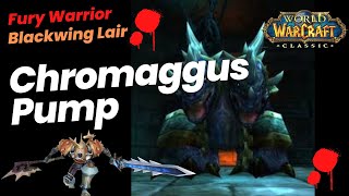 Fury Warrior Blackwing Lair - Chromaggus Pump - Classic ERA WoW