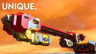 Information A very UNIQUE ship - Ship Analysis (Space Engineers) Update