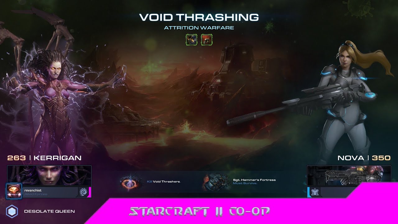 Attrition Warfare (Kerrigan P3) - StarCraft II Co-op Mutation (Brutal)