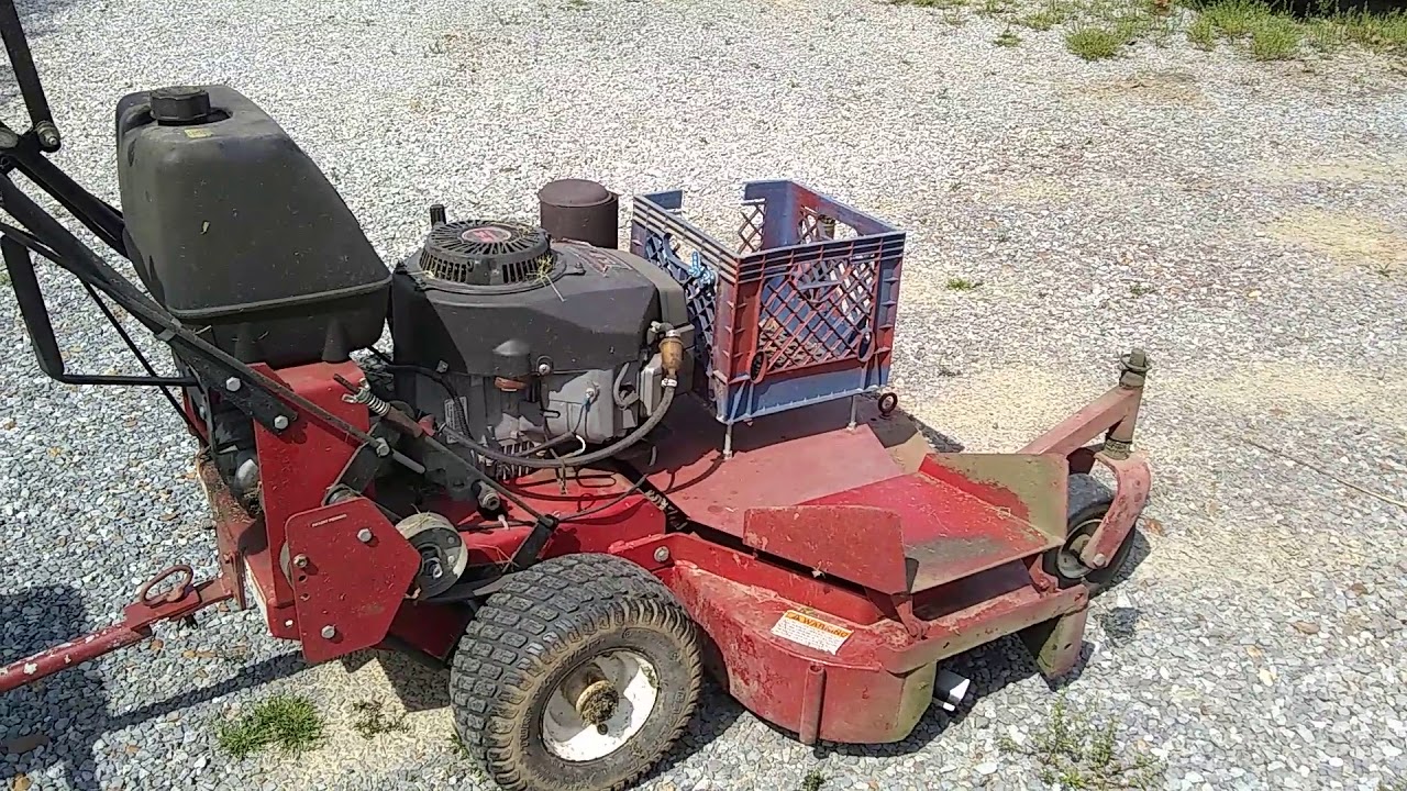 48" Exmark Metro mower with my add on YouTube