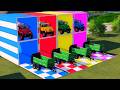 TRANSPORTING BUS, POLICE CARS, DUMP TRUCK, BOX TRUCK, FIRE TRUCK WITH SCANIA TRUCK - FS22 #17