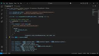Capstone 301 | Building a TELEGRAM CHAT BOT | Weather Api Bot | Finding the weather details
